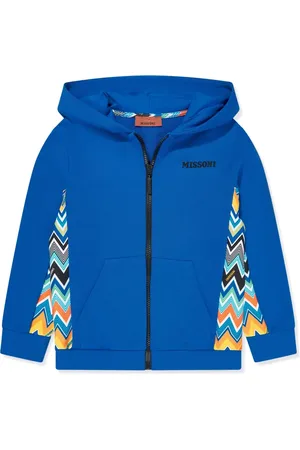 Missoni Hættetrøje med zigzag-tryk