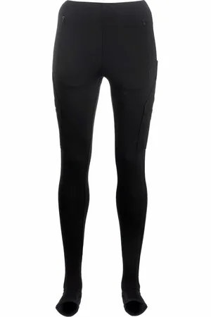 WARDROBE.NYC Slip-on leggings med flere lommer