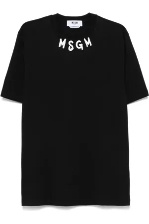 Msgm T-shirt med logotryk