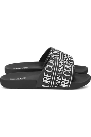 VERSACE Sandaler med gummilogo