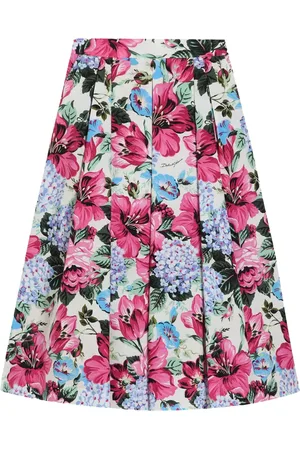 Dolce & Gabbana Nederdel med blomstertryk