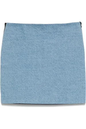Nanushka Kort denimnederdel