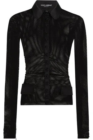 Dolce & Gabbana Skjorte i mesh