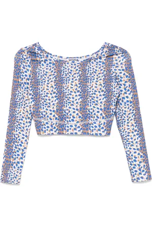 BATSHEVA Leopardmønstret top