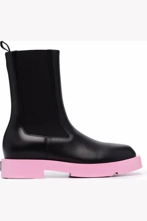 Givenchy Chelsea-støvler i læder med colourblocking