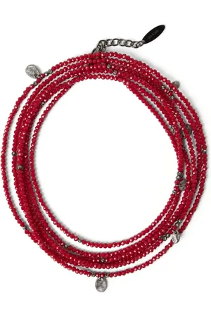 Brunello Cucinelli Perledekoreret armbånd