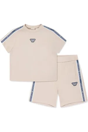 Emporio Armani Sæt med shorts med logomærke