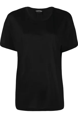 Tom Ford Kortærmet T-shirt med logomærke
