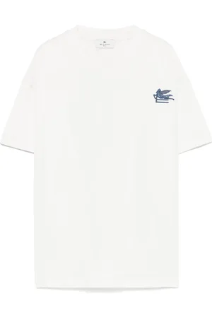 Etro T-shirt med Pegaso-broderi