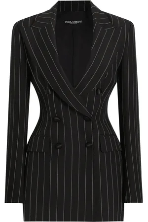 Dolce & Gabbana Dobbeltradet blazer med striber
