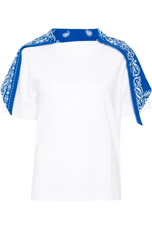 BATSHEVA T-shirt med bandana-tryk