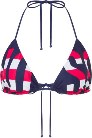 Moschino Bikinitop med logotryk