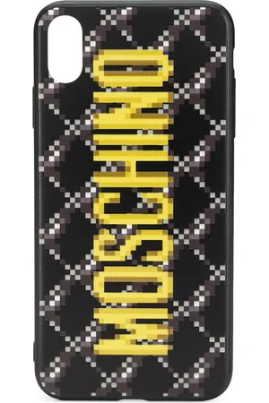 Moschino IPhone X-cover med pixeleret logo