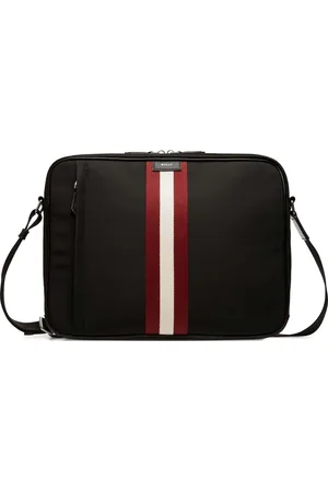 Bally Dokumentmappe med stribetdetalje