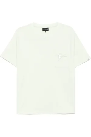 AGNÈS B. Biting Dino T-shirt med lomme