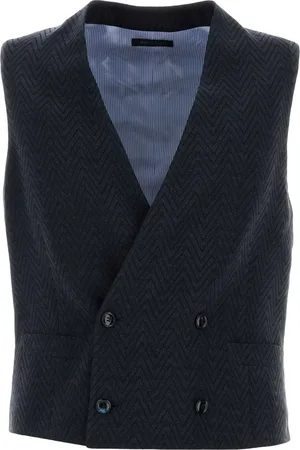 Giorgio Armani Vest med zigzagmønster