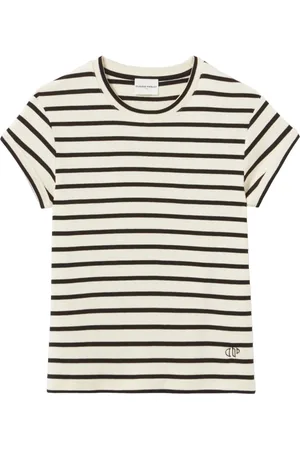 Claudie Pierlot Stribet T-shirt