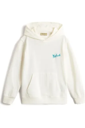 Woolrich Hættetrøje med flock-logo