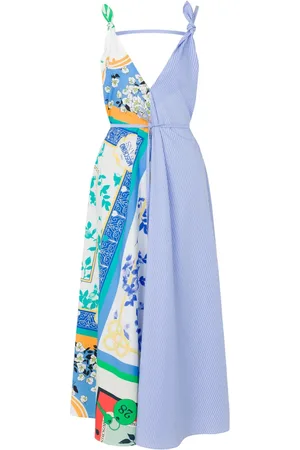 Moschino Lang kjole med paneler