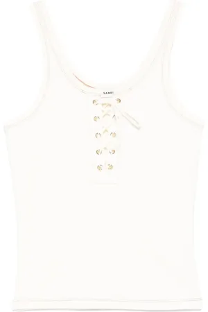 Sandro Ribstrikket top