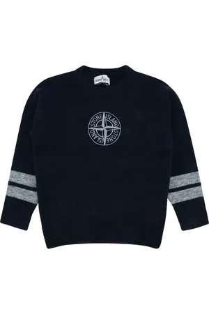 Stone Island Sweater med kompasmotiv