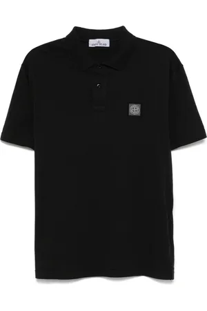 Stone Island Polo med kompasmærke