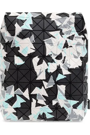 Issey Miyake Crossbody-taske med grafisk tryk
