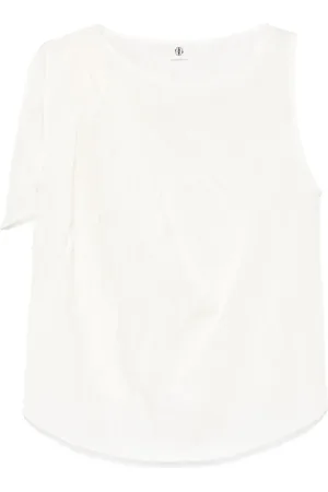 THE GARMENT Halvgennemsigtig top