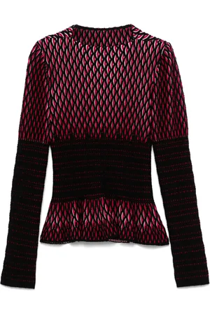 Alaïa Sweater med heldækkende jacquard fra 00