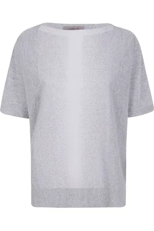 D.EXTERIOR Sweater med korte ærmer