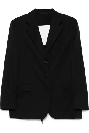 Simone Rocha Blazer med sløjfedetalje og åben ryg