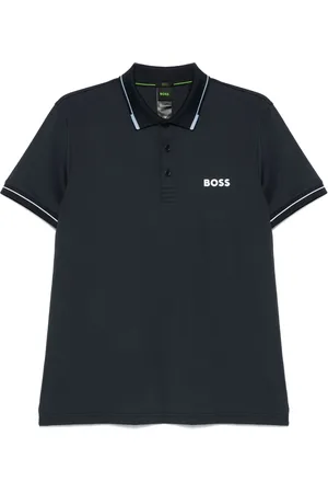 HUGO BOSS Polo-skjorte i strækbar jersey