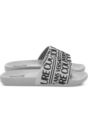 VERSACE Sandaler med gummilogo