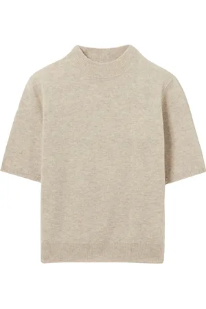 Claudie Pierlot T-shirt i uld med høj hals
