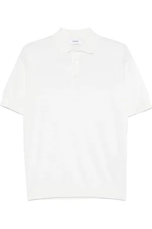 LARDINI Finstrikket polo