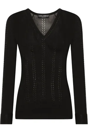 Dolce & Gabbana Openwork-areas sweater