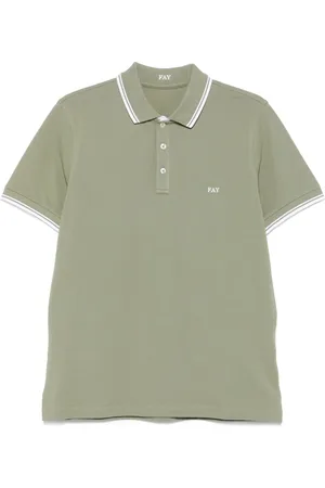 FAY Polo med broderet logo