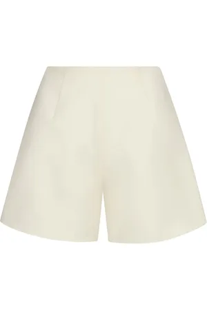 Oscar de la Renta Shorts med brede ben
