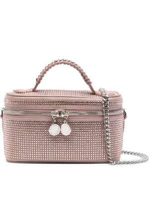 Stella McCartney Crossbody-taske med heldækkende krystaludsmykning