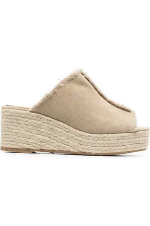 Castaner Frynsede espadrille-mules