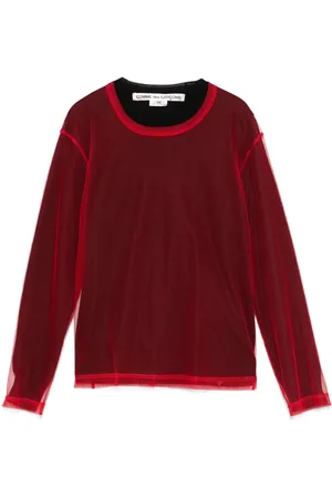Comme des Garçons Top i mesh