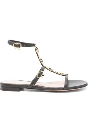 Gianvito Rossi Sandaler med applikeret detalje