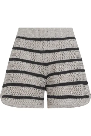 Brunello Cucinelli Stribede shorts