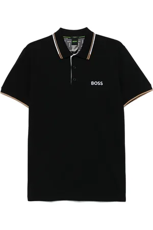 HUGO BOSS Polo med broderet logo