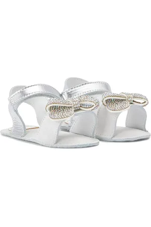 Babywalker Metalliske sandaler