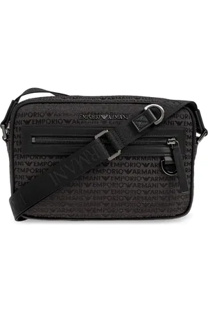 Emporio Armani Messenger-taske med logo-jacquard