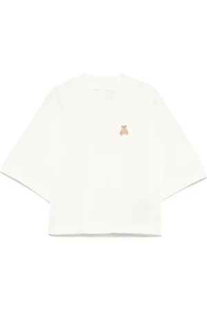 Palm Angels T-shirt med mini bamsemotiv