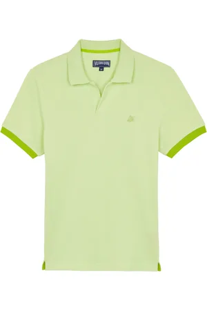 Vilebrequin T-shirt i bomuldspiqué
