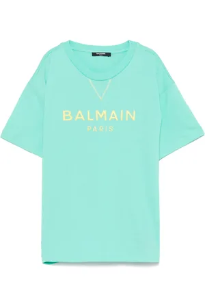 Balmain T-shirt med hævet logo