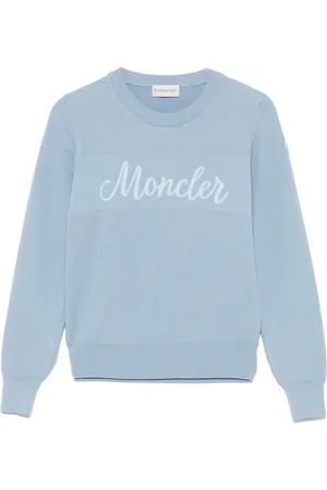 Moncler Sweater med logobroderi